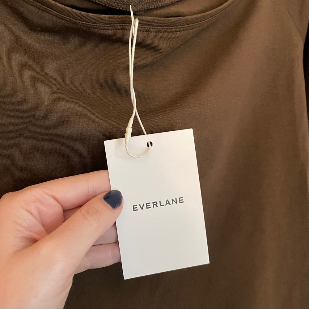 Bundle everlane off the shoulder quarter sleeve top size L - Picture 3 of 7